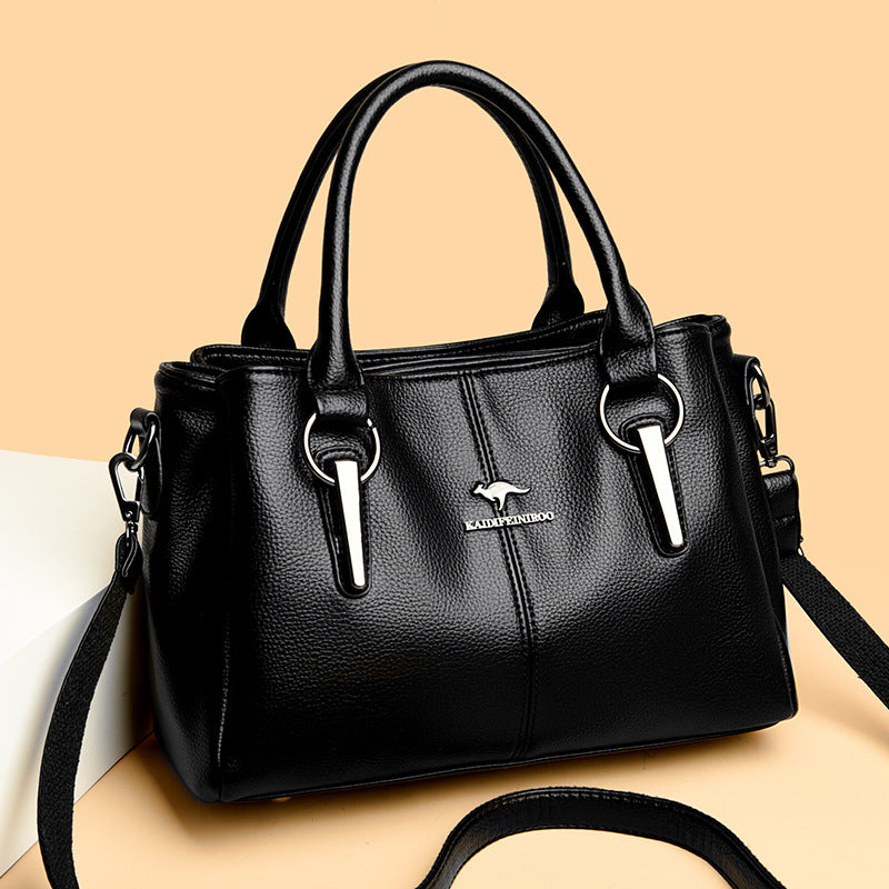 Spacious Multi-layer Versatile  Women's Handbag