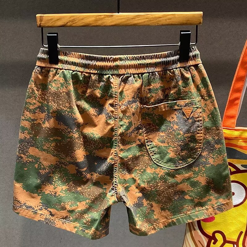 Camouflage Loose Casual Shorts