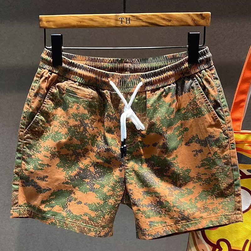 Camouflage Loose Casual Shorts