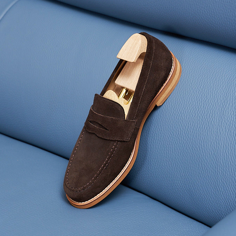 British Business Casual Men's Leather Shoes