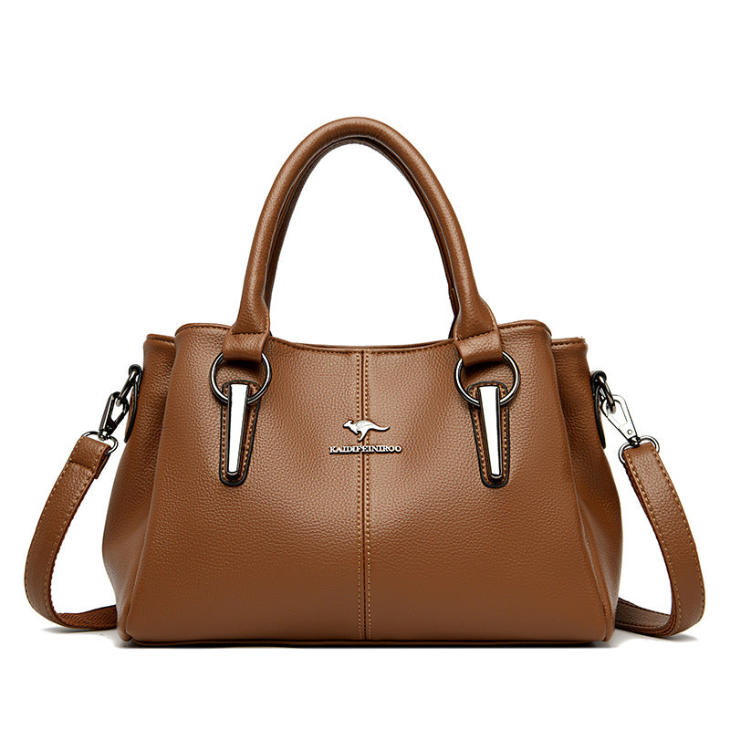 Spacious Multi-layer Versatile  Women's Handbag