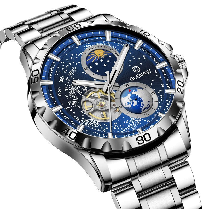 Men's Classic Quartz Stainless Steel Timepiece