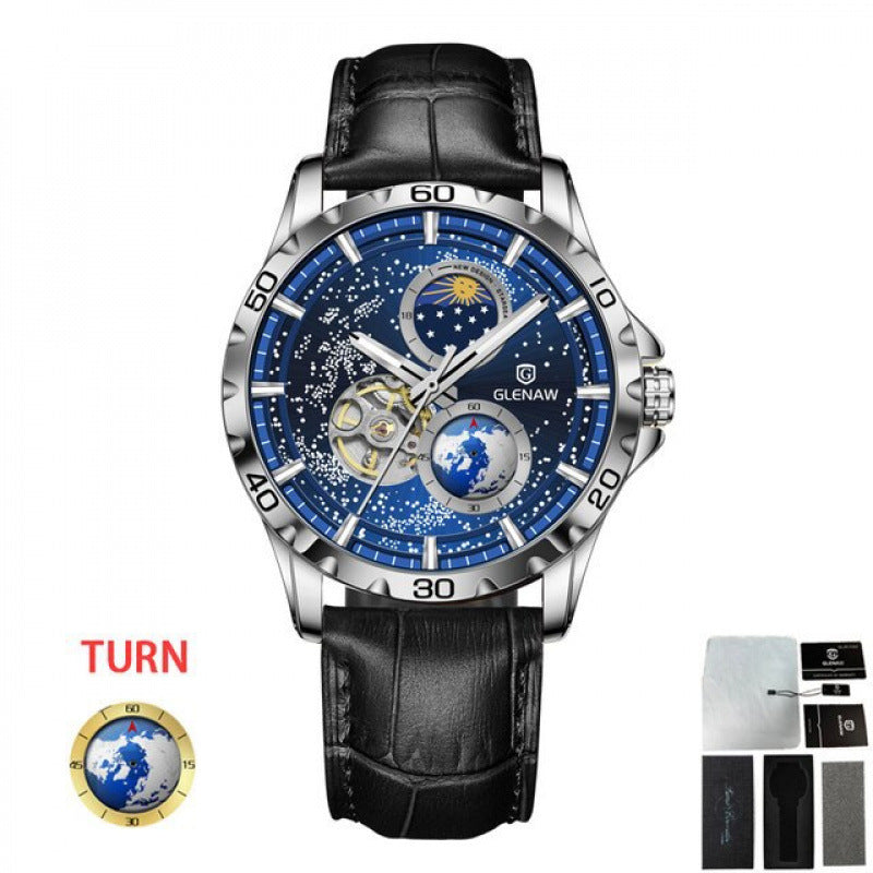 Men's Classic Quartz Stainless Steel Timepiece