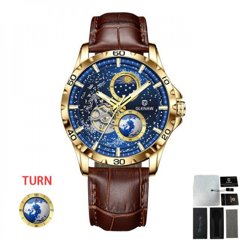 Men's Classic Quartz Stainless Steel Timepiece