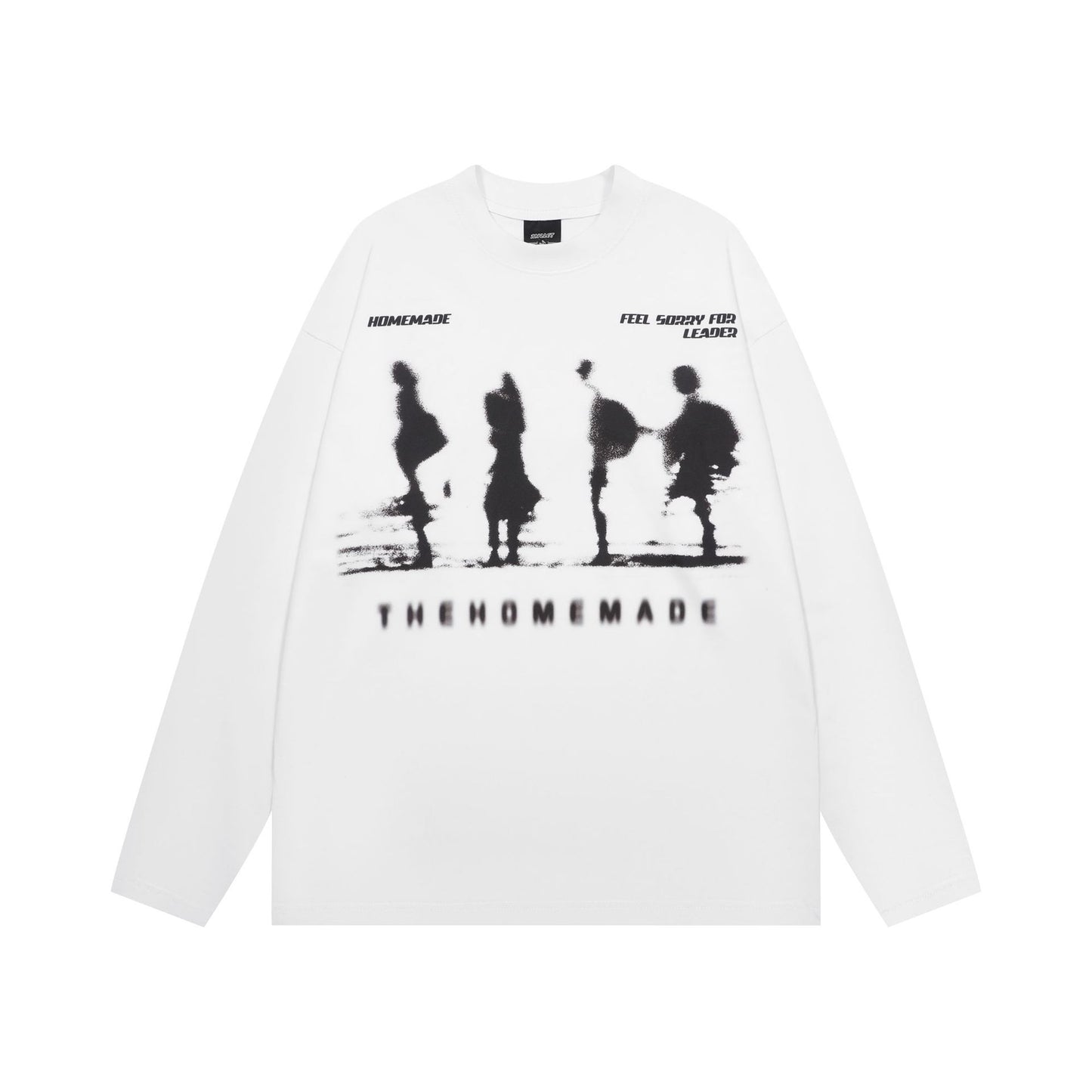 New Real Shot Printed Long Sleeve T-shirt