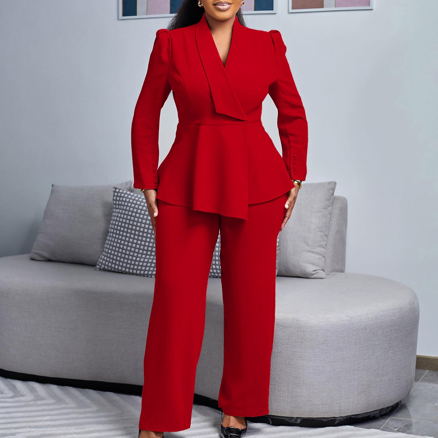 Women's New Graceful Personality Elegant Suit