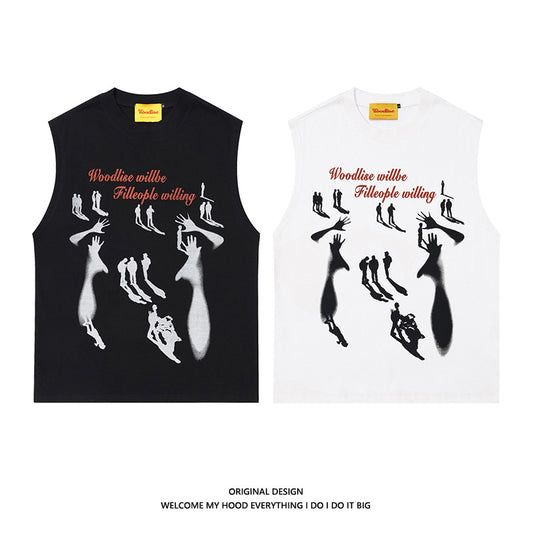 WoodLise Printed Tank Top For Men