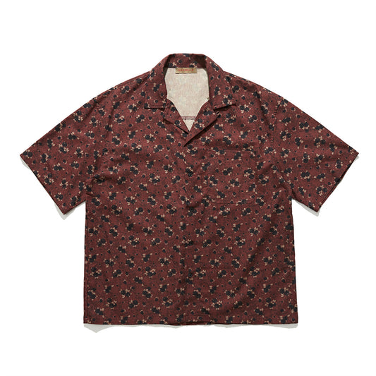 Men's Short-Sleeved Summertime Retro Printed Shirt