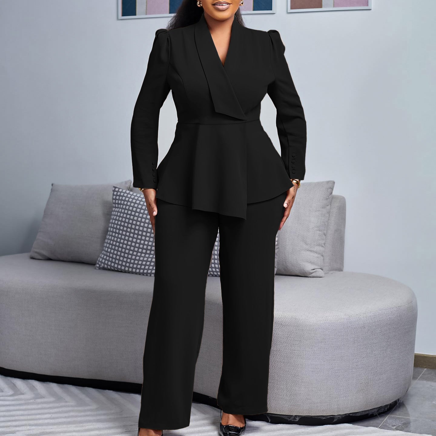 Women's New Graceful Personality Elegant Suit