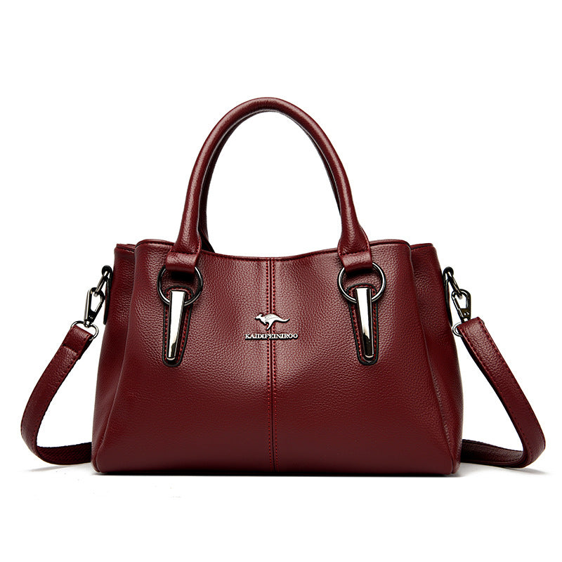 Spacious Multi-layer Versatile  Women's Handbag