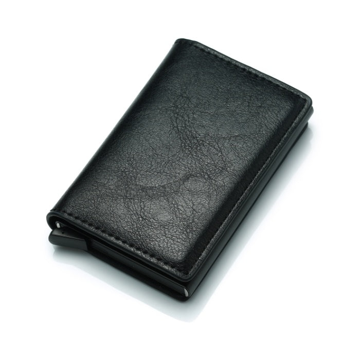 Ultra-Thin Anti-Theft Shield Aluminium Alloy Credit Card Case with Multi-Card Storage