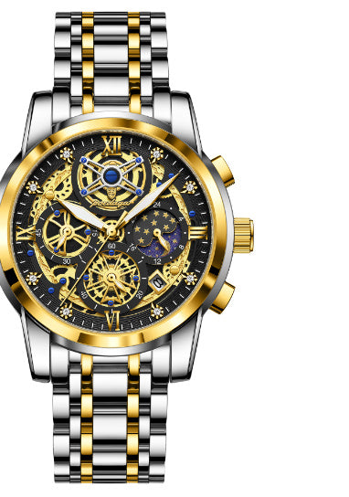 Premium Waterproof Open-Design Luxury Oversized Dial Watch