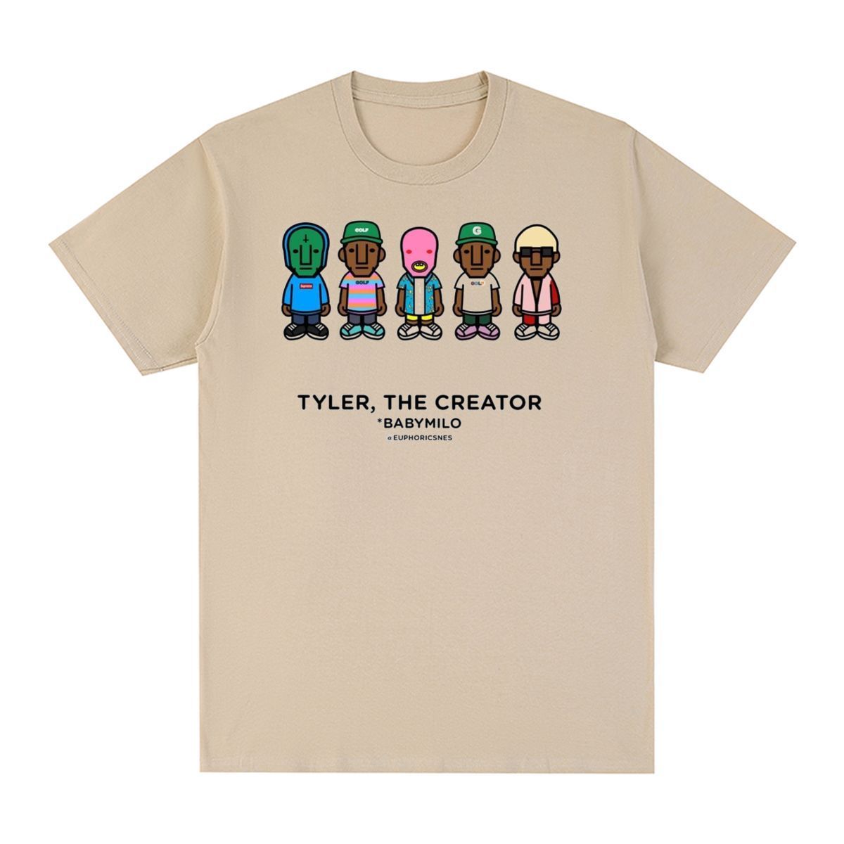 Men's Vintage Cotton Hip Hop Rap T-Shirt