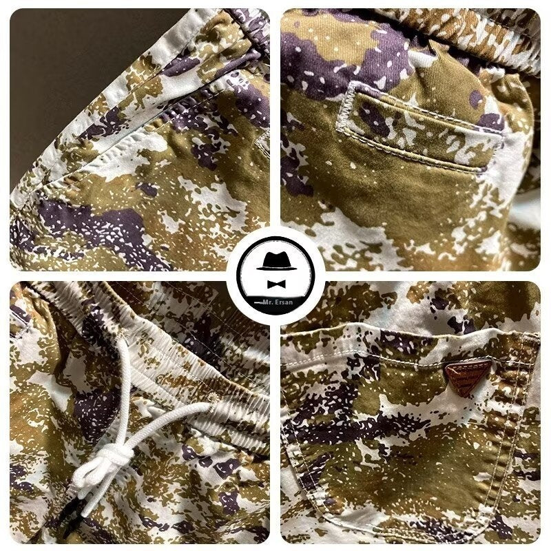 Camouflage Loose Casual Shorts