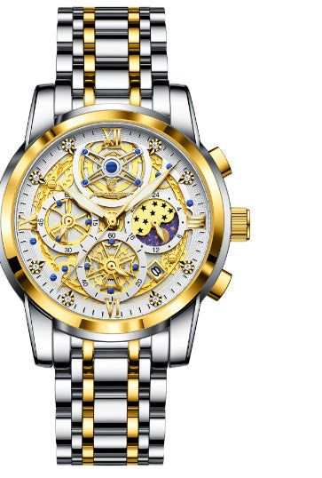 Premium Waterproof Open-Design Luxury Oversized Dial Watch