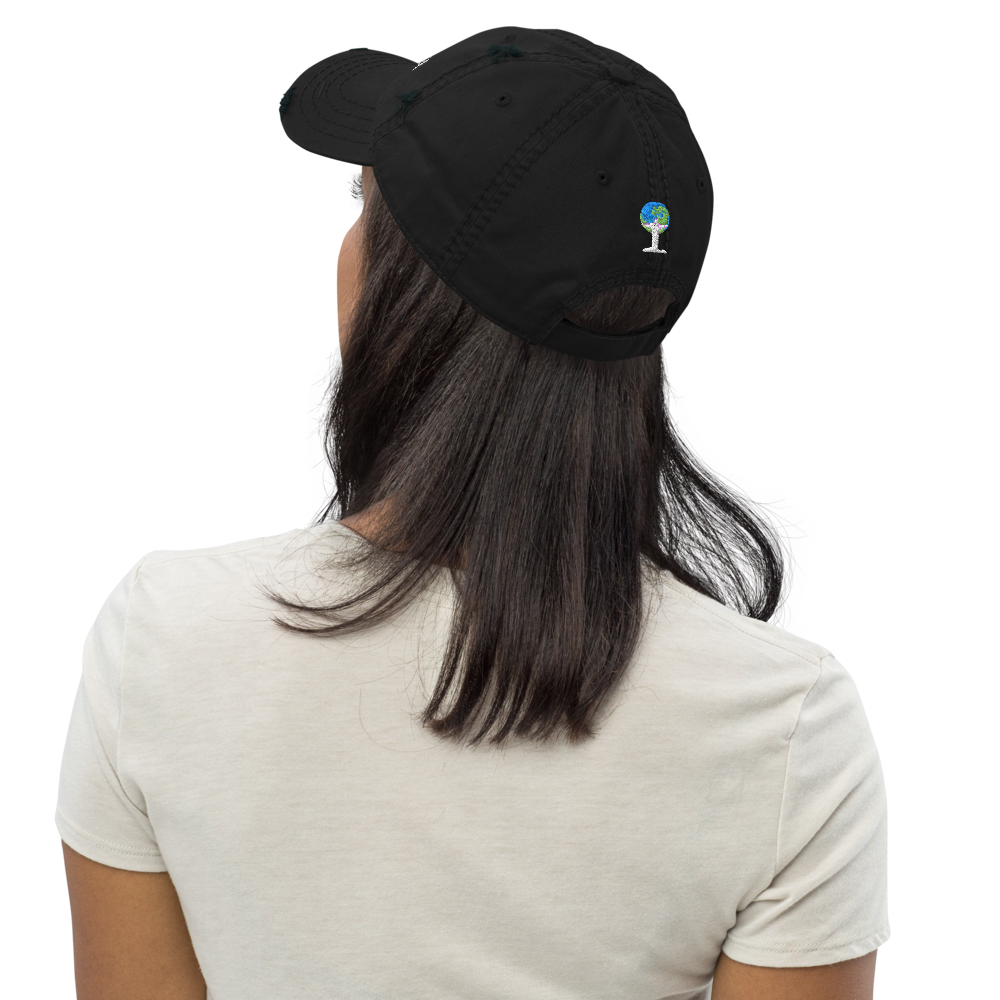 Christ the Redeemer Distressed Dad Hat