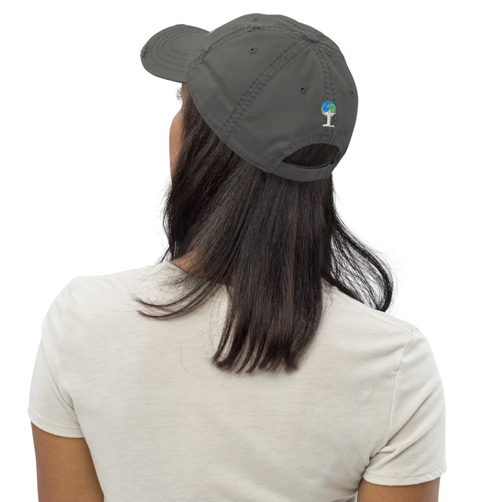 Christ the Redeemer Distressed Dad Hat