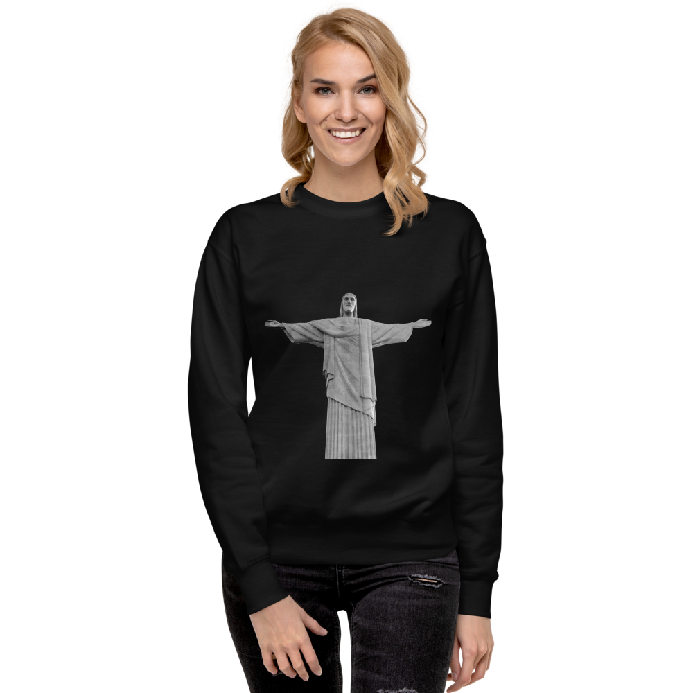 Christ the Redeemer Premium Unisex Sweatshirt
