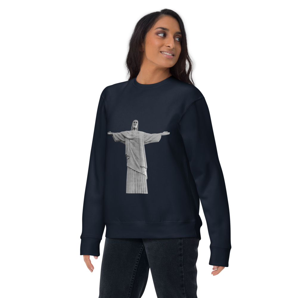 Christ the Redeemer Premium Unisex Sweatshirt